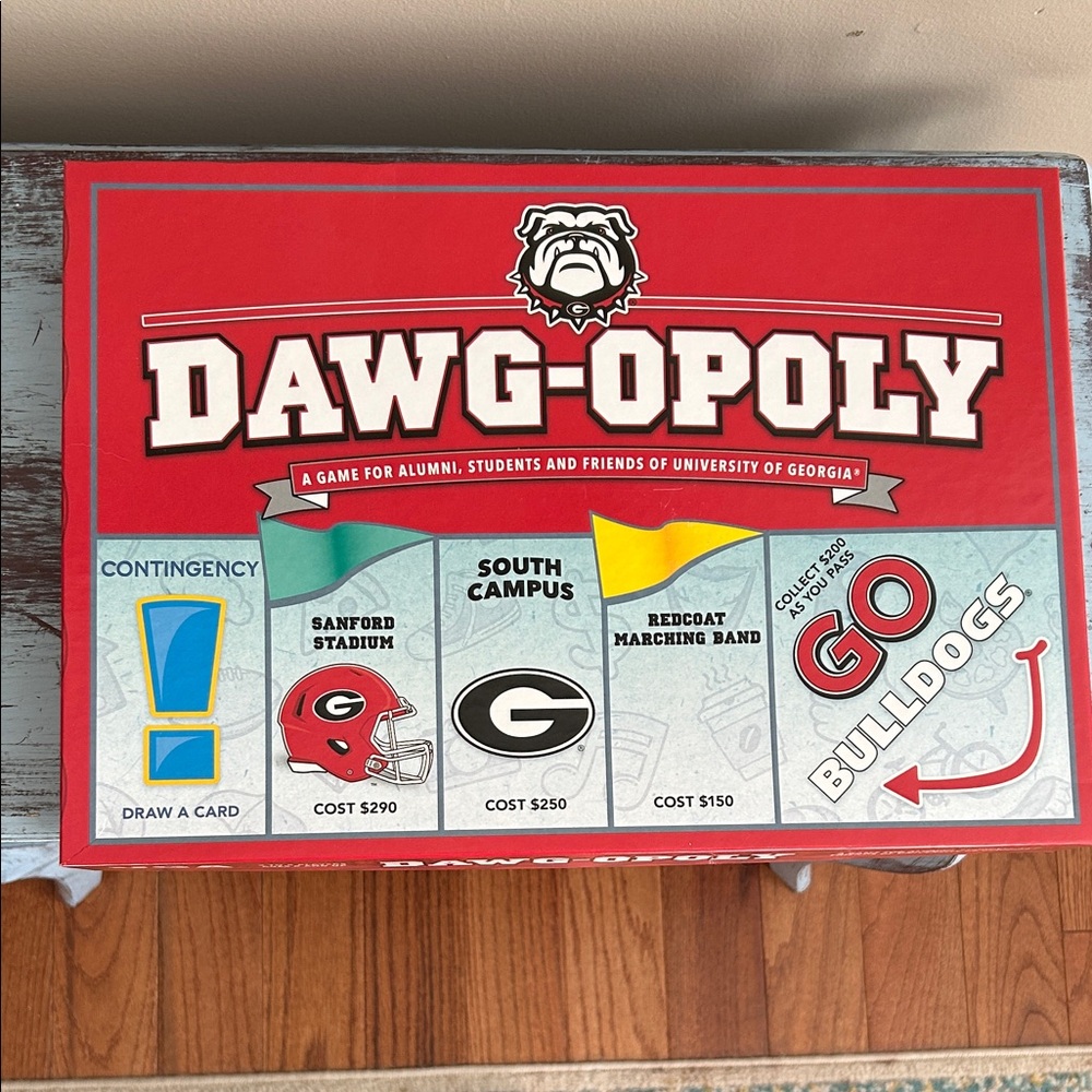 Dawg-Opoly Board Game - Red